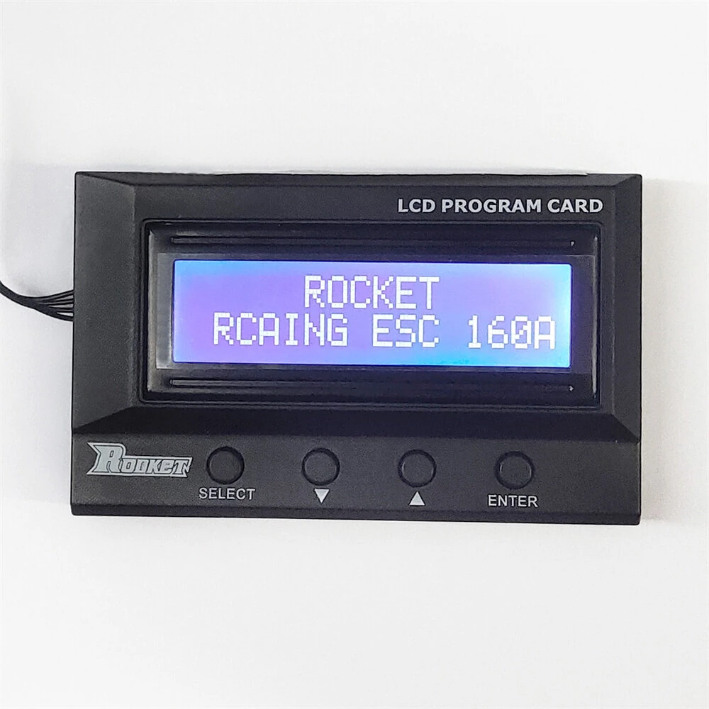 Surpass Hobby LCD Program Card for Rocket 160A V2 Brushless Drift Racing ESC Speed Controller RC Car Parts - Image 7