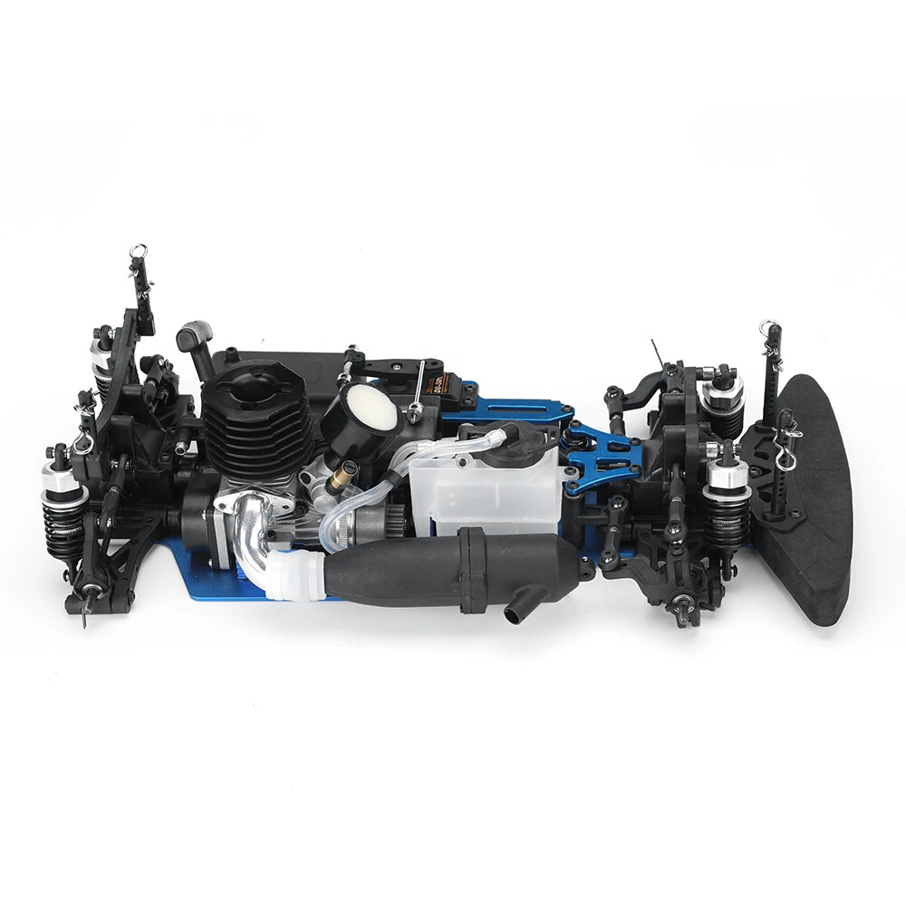 VRX Racing RH1003K 1/10 4WD Nitro RC Car Frame Touring Vehicles Models without Car Shell Transmitter Receiver - Image 6