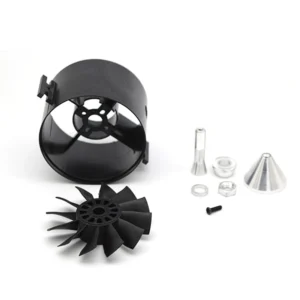 HOOKLL 70mm 12-blade EDF Ducted Fan for F16 710mm Wingspan Fighting Falcon Fixed Wing RC Airplane