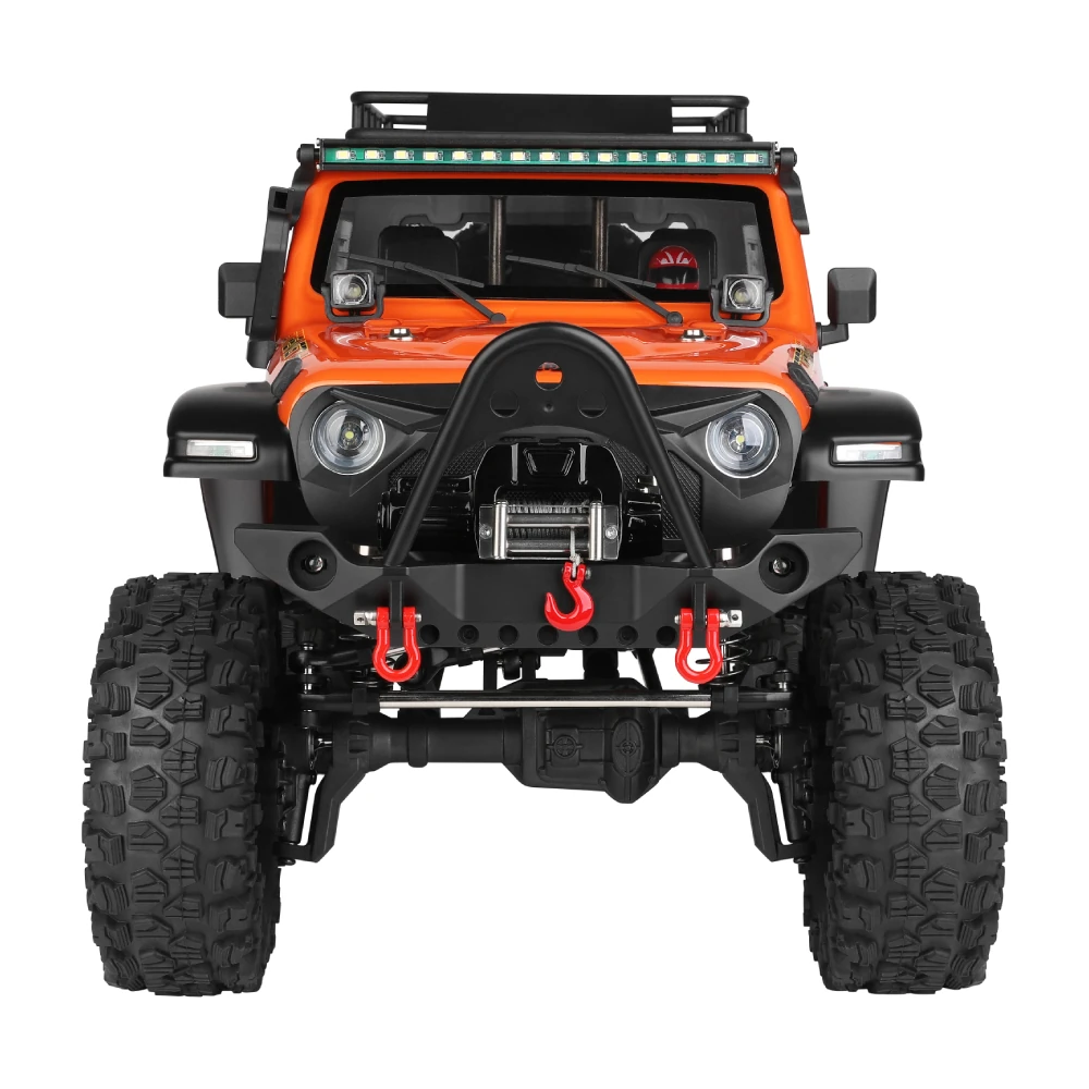 Wltoys 104010 RTR 1/10 2.4G 4WD RC Car Rock Crawler Off-Road Climbing Truck Full Proportional LED Light Vehicles Models Toys - Image 5