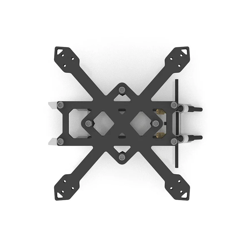 WalleFPV Eagle2 91mm Wheelbase Frame Kit Carbon Fiber with 2.4G / 915MHz Antenna for DJI O4 Pro RC FPV Racing Drone - Image 3
