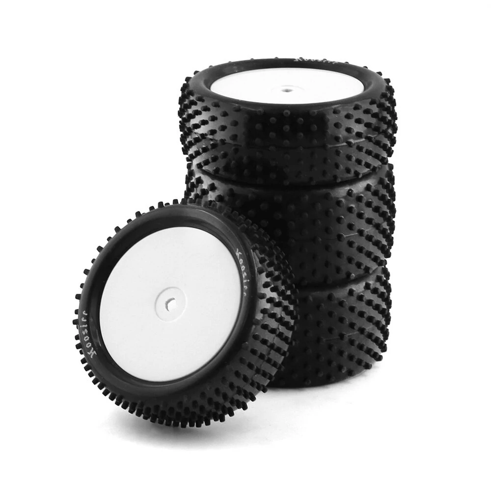 4PCS Tires Wheels 12mm Hex Off-Road for XRAY XB2 DIRT SRX2 SRX4 Bandit Tekno EB410 yokomo yz4 1/10 RC Car Vehicles Model Parts