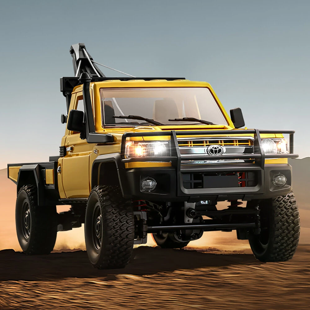 MNRC MN82T 1/12 2.4G 4WD RC Car for TOYOTA LC79 Rock Crawler RTR LED Light Climbing Off-Road Truck Vehicles Models Toys - Image 3