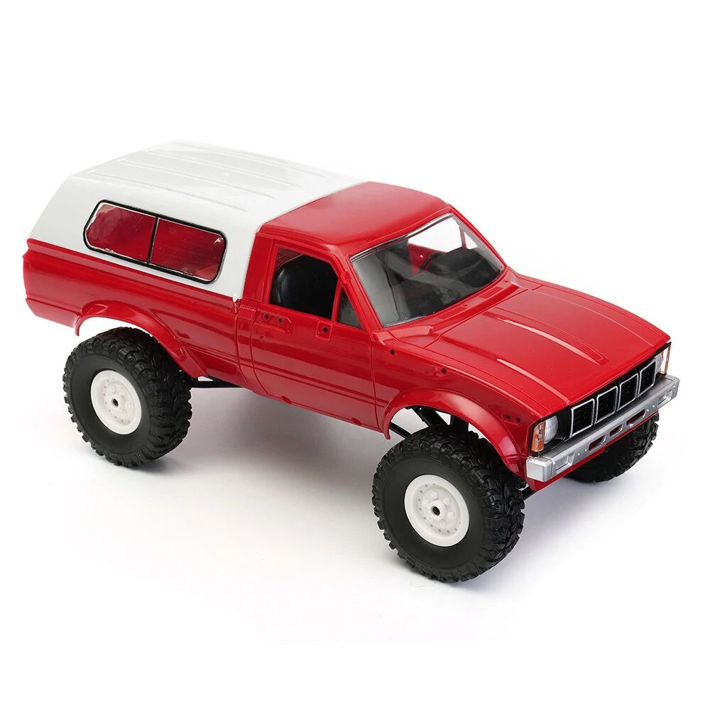 WPL C24 1/16 RTR 4WD 2.4G Military Truck Crawler Off Road RC Car 2CH Toy - Image 4
