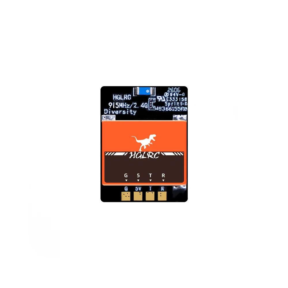 HGLRC Dualband RX Dual-Band 2.4GHz/915MHz Single/Dual Antenna IPEX 1 T-type Antenna True Diversity Gemini Receiver FPV Racer Drone - Image 6