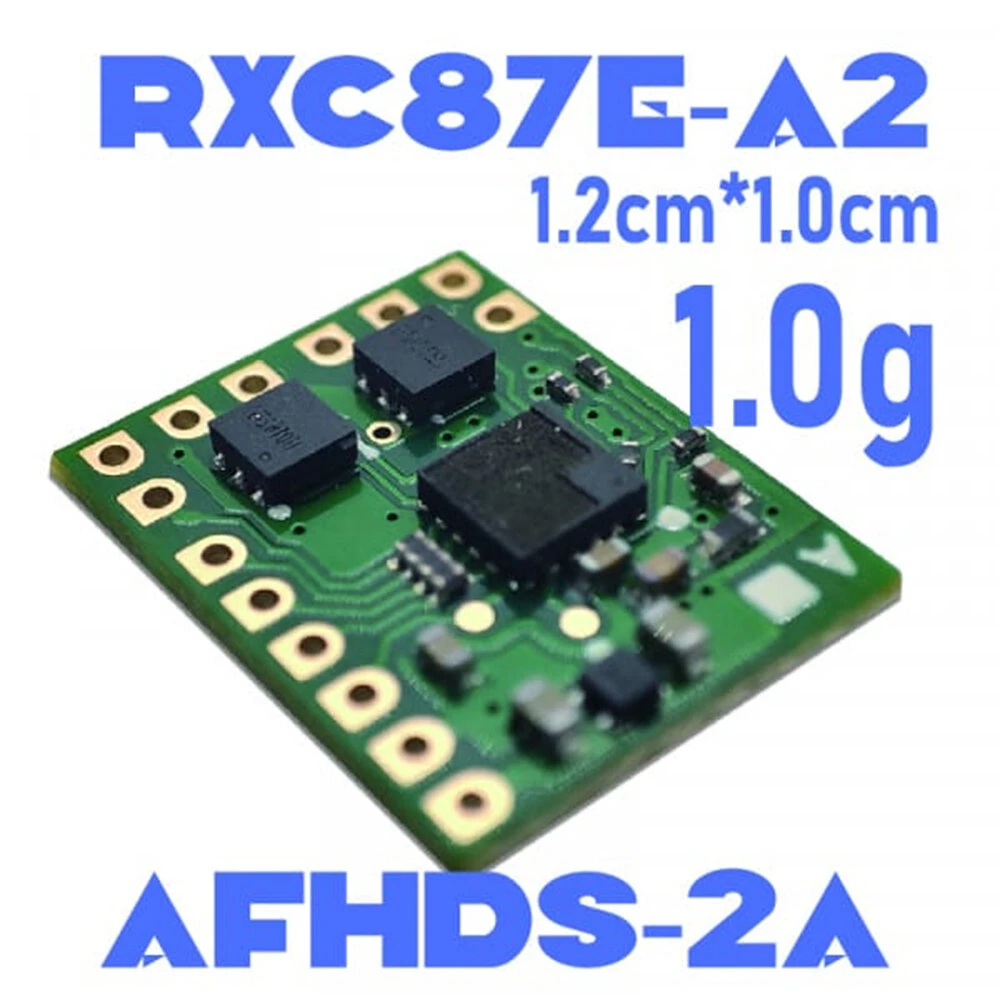 MXO-RACING RXC87E 8CH Super Micro Surface RX Receiver Built-in B-ESC Support FLYSKY AFHDS-2A FUTABA SFHSS FRSKY D8/D16 For 1/64~1/87 Micro RC Racing Car - Image 4