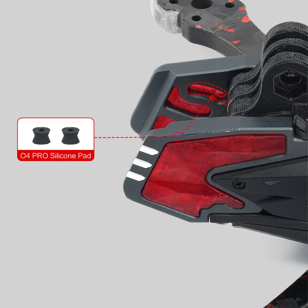 Axisflying Manta 5 pro Squashed X / DC 5 Inch Carbon Fiber Frame Kit Support DJI O4 Pro for DIY Freestyle RC FPV Racing Drone - Image 4