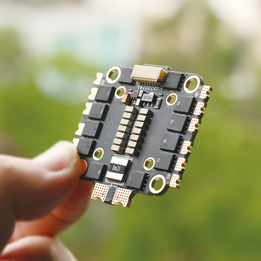 20*20mm / 30.5*30.5mm HAKRC 8B50A 2-6S 8Bit 50A 4in1 Brushless ESC Supports PWM Oneshot125 Multishot Dshot600 for RC FPV Racing Drones - Image 5