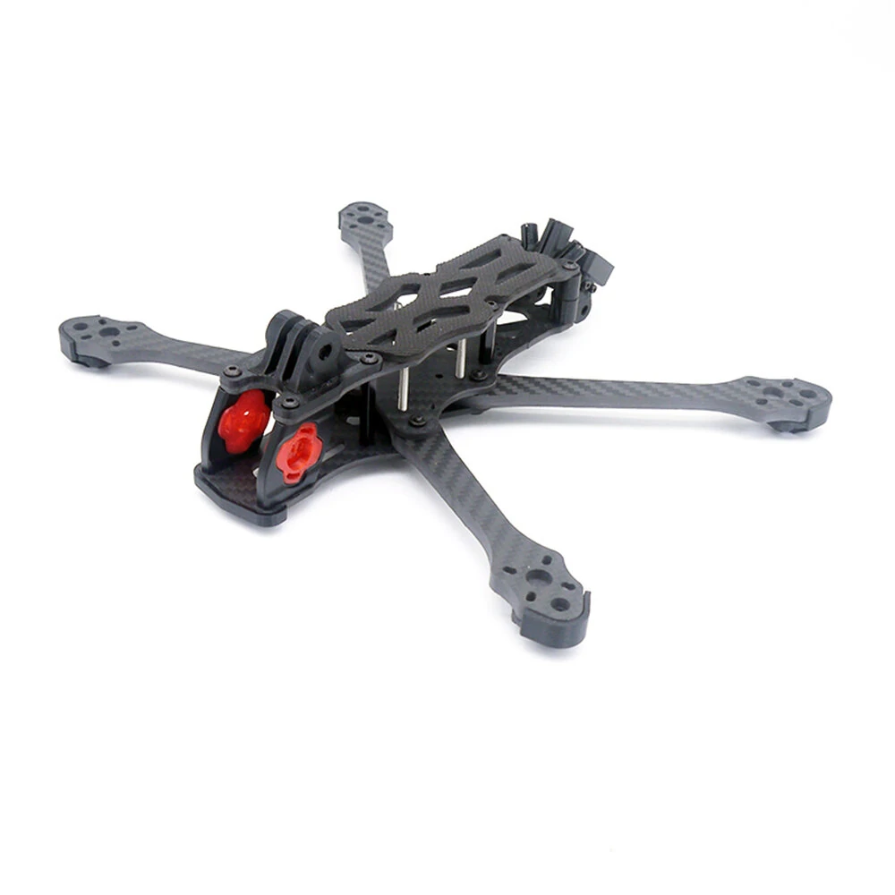 TEOSAW APEX DC5/DC5 Max 245mm 5 Inch / DC7/DC7 MAX 340mm 7 Inch Deadcat Frame Kit Compatible with DJI O4 Pro DIY FPV Racing Drones - Image 3