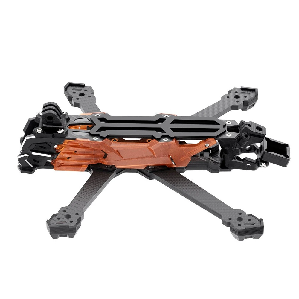 Geprc Vapor D5 238.4mm 5 Inch / D6 274.6mm 6 Inch 6S Frame Kit Compatible with DJI O4 Pro Air Unit for FPV Racing Drones - Image 2