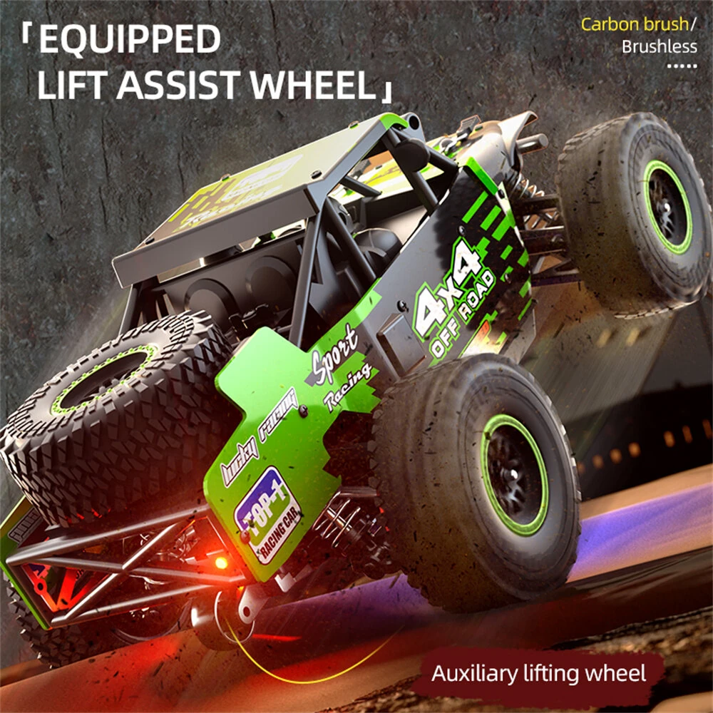 ZLL SG202 PRO/MAX 1/20 2.4G 4WD 40/55km/h Brushed/Brushless RC Car LED Light Off-Road Climbing Truck High Speed Full Proportional Vehicles Model RTR Toys - Image 7