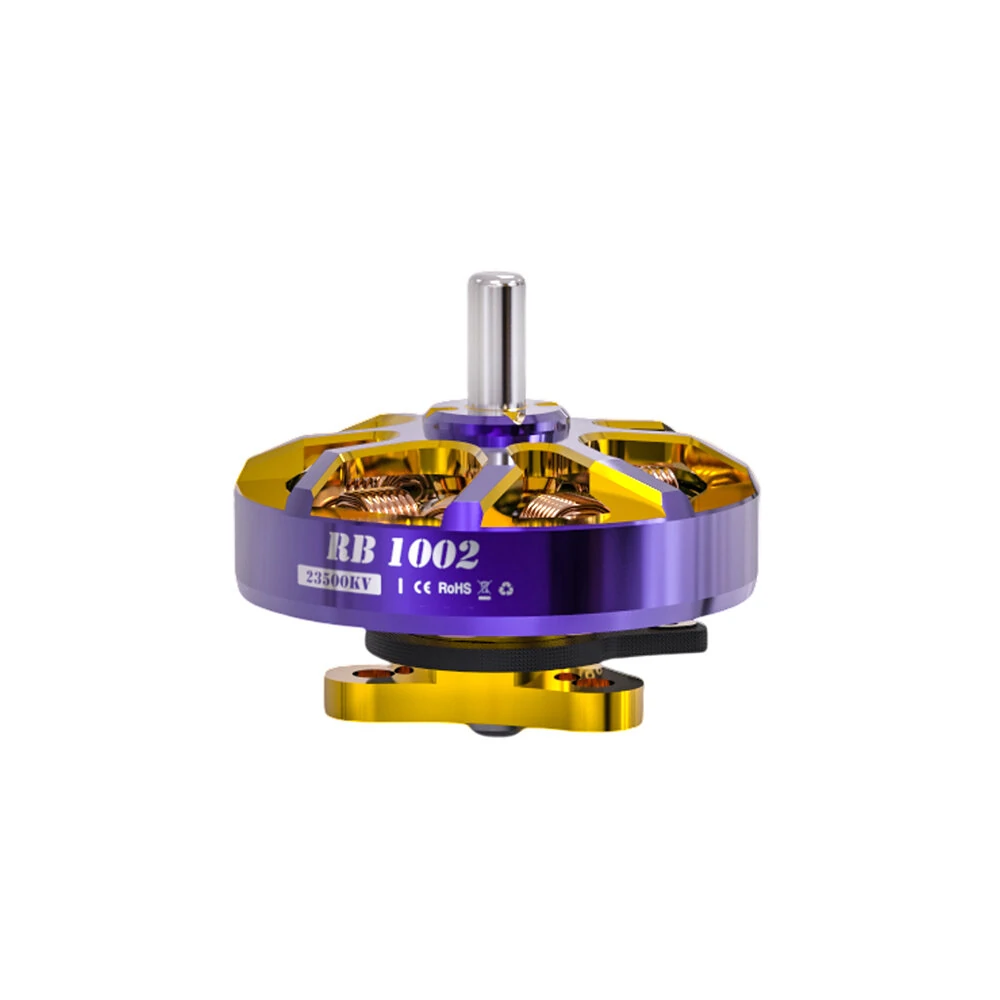 4PCS Flywoo ROBO 1002 19800KV 23500KV 1S Brushless Motor 1.5mm Shaft for FPV RC Racing Drone - Image 4