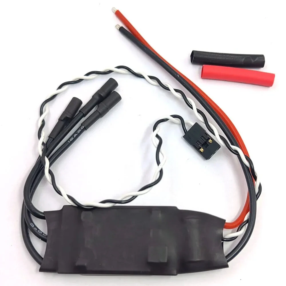 QX-Motor 40A Brushless ESC 2-6S No BEC / 3-4S With 5V 5A BEC for RC Airplane Fixed Wing - Image 2