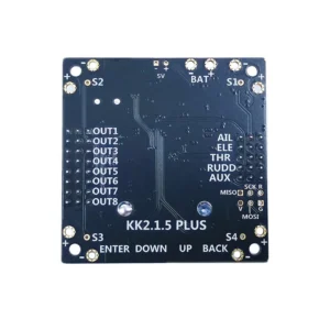 KK2.1.5 PLUS KK2 Flight Control Board Flight Controller VTOL V-Tail Self-Balancing Aerobatics for FPV Racing Drone RC Airplane