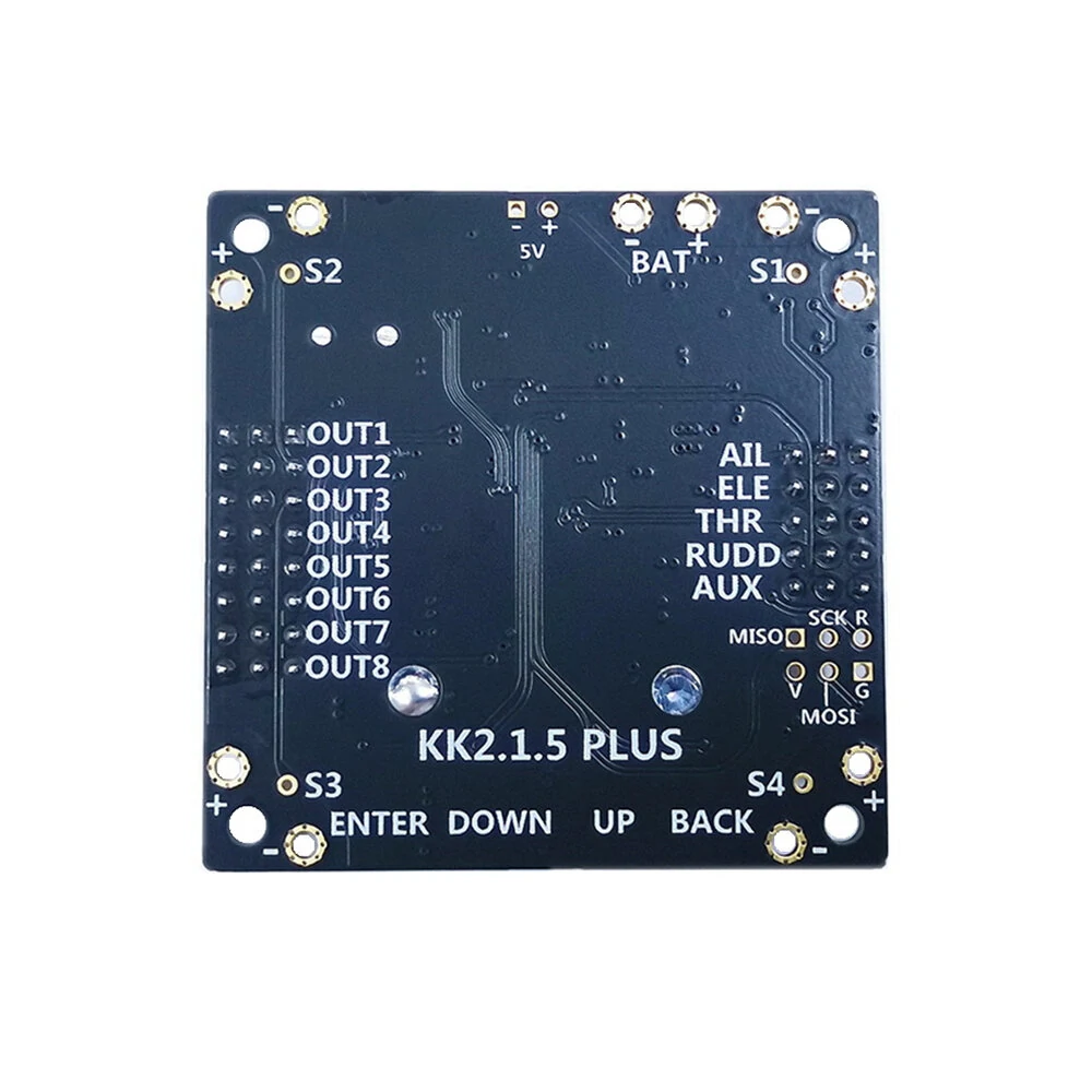 KK2.1.5 PLUS KK2 Flight Control Board Flight Controller VTOL V-Tail Self-Balancing Aerobatics for FPV Racing Drone RC Airplane