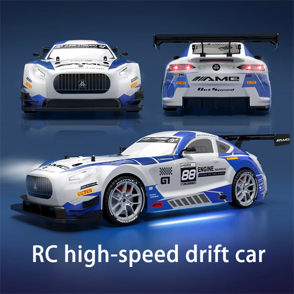 XJRC XJ-1997 RTR 1/16 2.4G 4WD Drift RC Car Mini Racing LED Light Remote Control High-Speed Motor On-Road Race Vehicle Model Boys Gifts Toys - Image 7