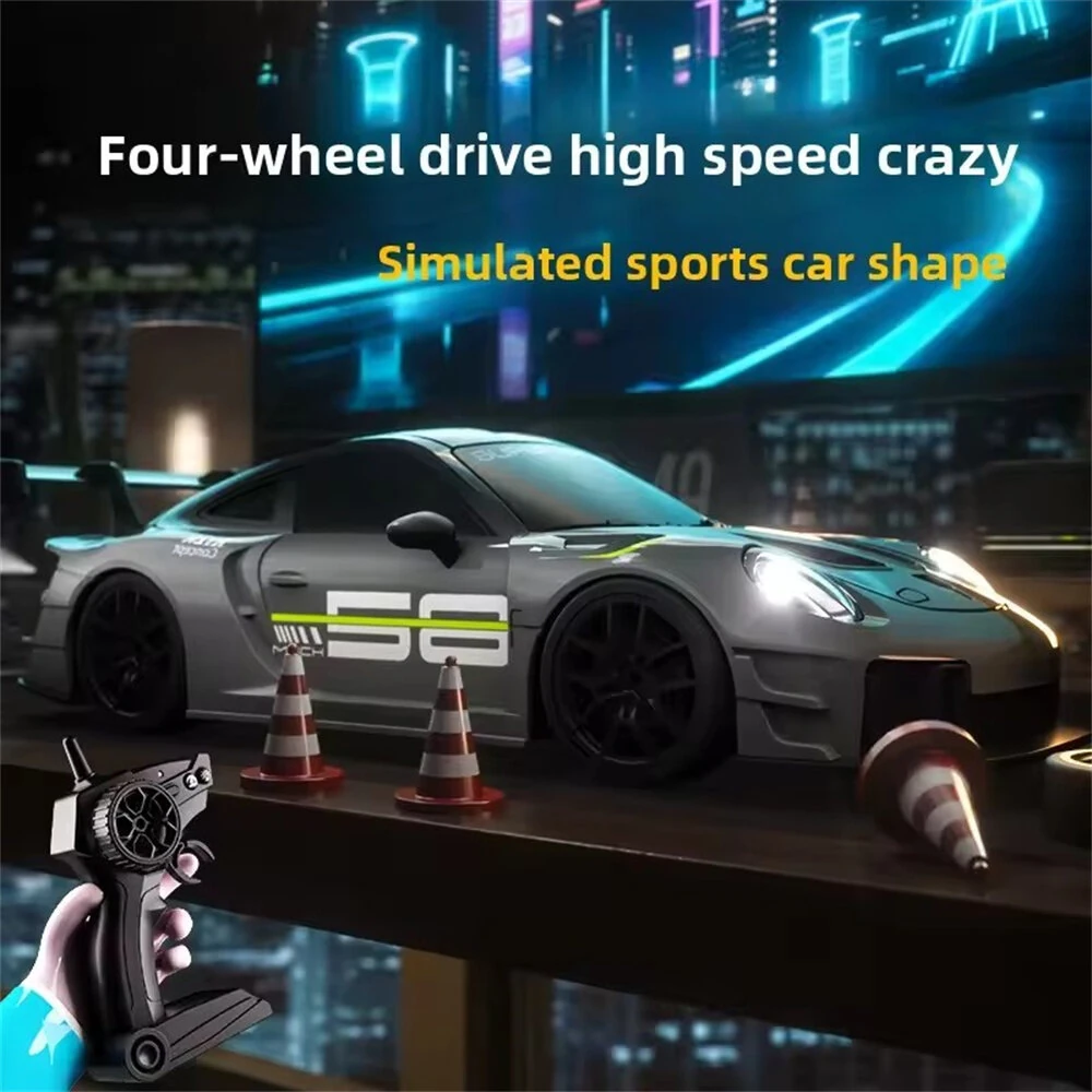 2502A RTR 1/20 2.4G 4WD Drift RC Car Mini LED Light Remote Control High Speed On-Road Racing Vehicle Model Boys Gifts Toys - Image 6