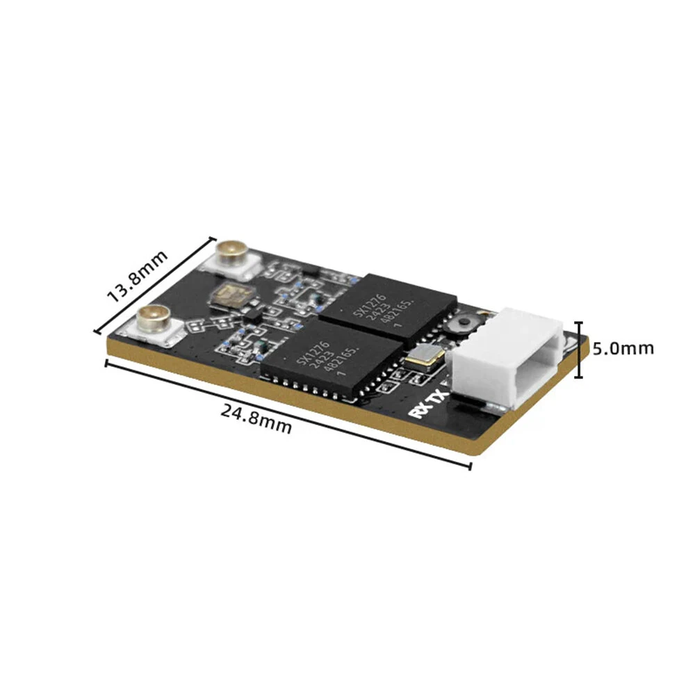 SEQURE ELRS 915MHz/868MHz Dual RX True Diversity Dual Antenna Long Range High Refresh Rate Receiver for FPV Racing Drone RC Airplane Helicopter - Image 6
