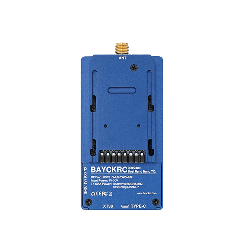 BAYCKRC C3 915Mhz/2.4GHz Dual Band 1W Gemini Transmitter RF Module Single Antenna Nano Bay for FPV Racing Drone - Image 2