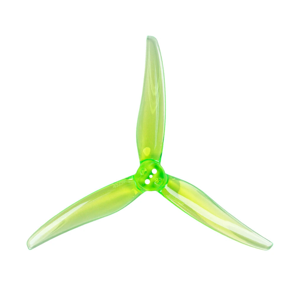 2 Pairs / 6 Pairs Gemfan 4525-3 4525 4.5 Inch 3-blades PC Propeller 1.5mm 3 Holes for Long Range RC Drone FPV Racing - Image 2
