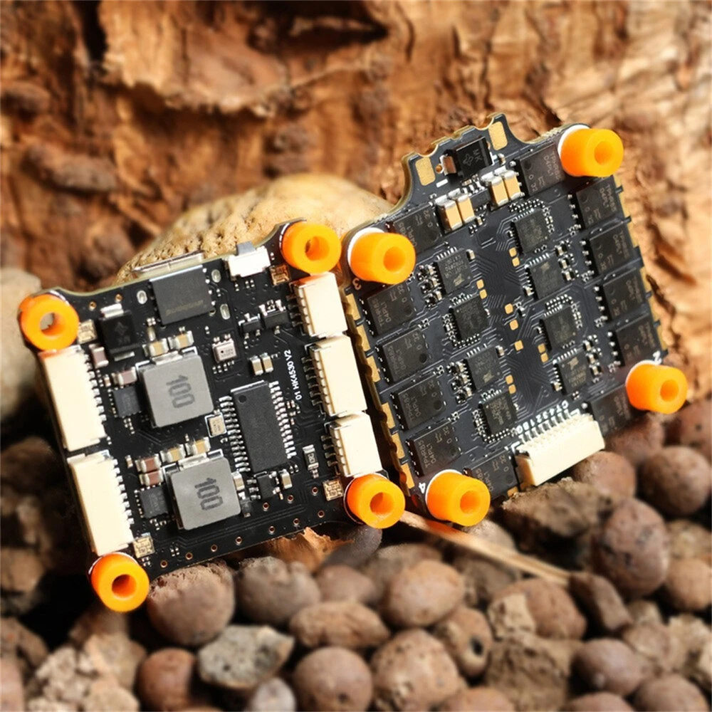 30.530.5mm HAKRC F4530 V2 2-6S Flight Controller 4320 BLHeli 32 65A 4in1 ESC Stack for DIY RC FPV Racing Drones - Image 2