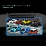 ModelZone 1/64 Scale RC Car Model Visual Desktop Wind Tunnel Brings Dynamic Airflow Effects Display Setup for Collectors Hobbyists for Turbo Racing C65 C66 C76 C78 Vehicles Parts