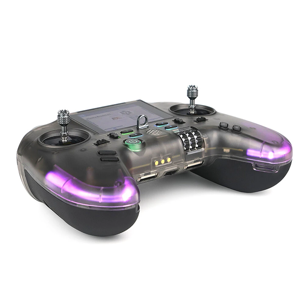 Flysky ProArt PA01 2.4GHz 18CH AFHDS 3/ELRS Built-in 500mW Hall Gimbal EdgeTX Radio Controller 2.4-Inch Full-view Color IPS Display for FPV Drone RC Car Boat Airplane - Image 3