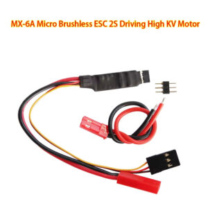 Oversky MX-6A 1-2S Brushless ESC Compatible with 2S 20000KV 15000KV Brushless Motor for Small Quadcopter Micro FPV Drones