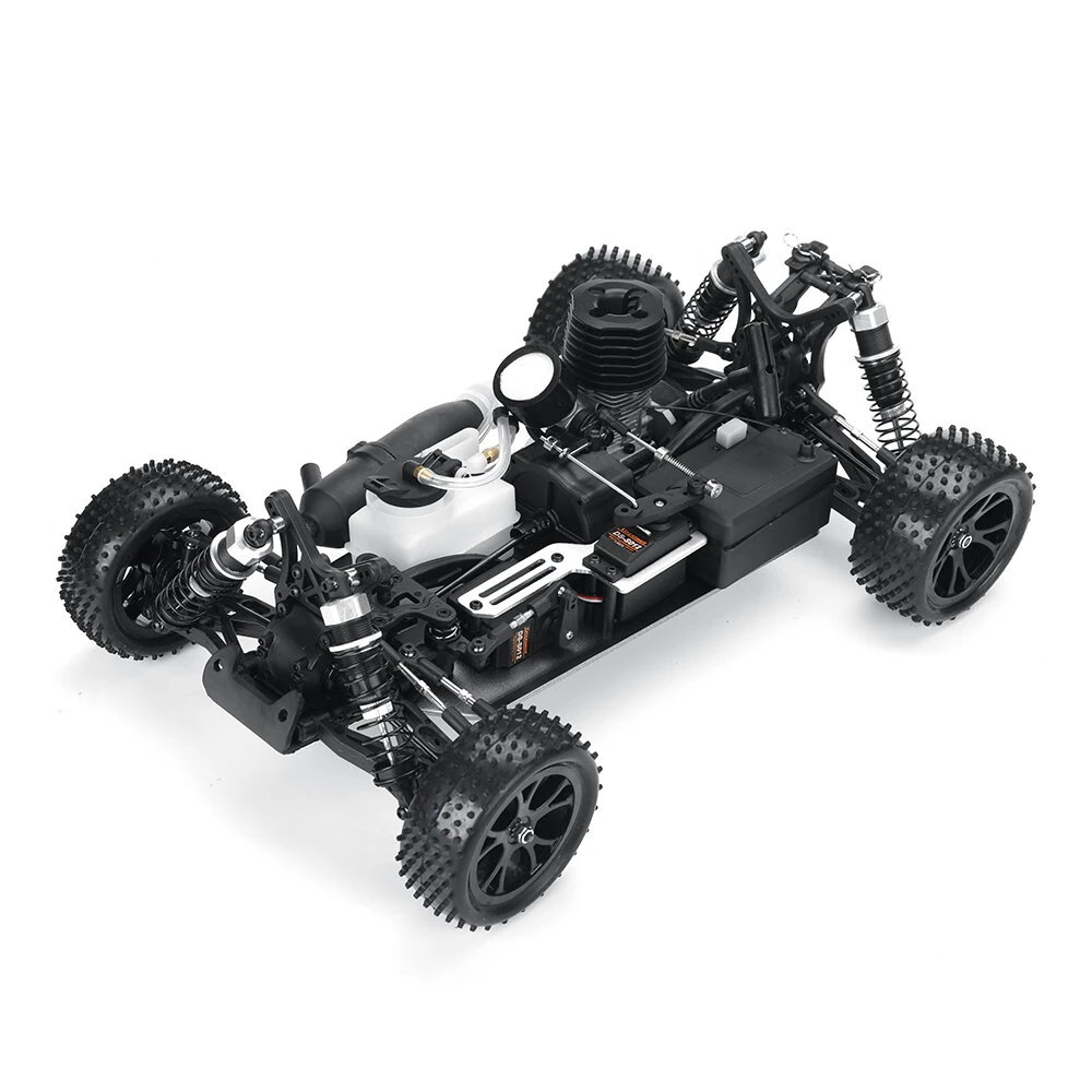 VRX RH1007B 1/10 2.4G 4WD RC Car 75km/h Two Speed High Speed Force.18 Gas Engine RTR Truck - Image 3