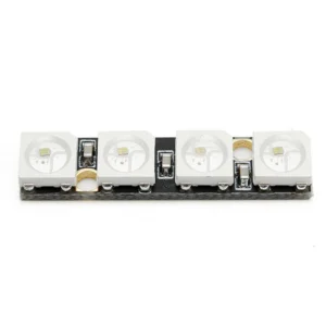 3pcs 0.7g Super Mini WS2812B RGB5050 4 Bit Colorful LED Strip for Naze32 F3 F4 Flight Controller RC Drone
