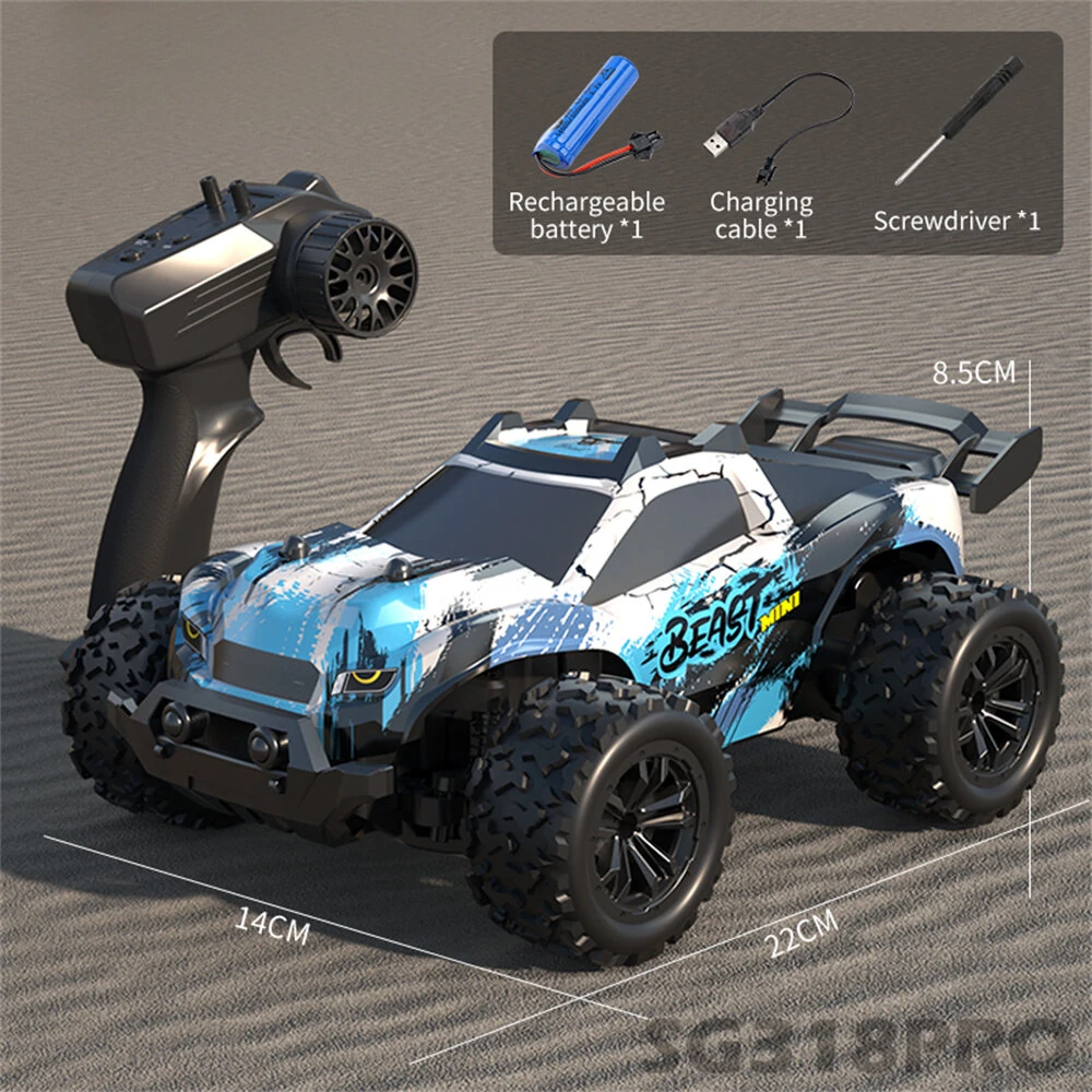 ZLL SG318 PRO Beast 1/20 2.4G RWD Brushed RC Car LED Light Racing Off-Road High Speed Full Proportional Vehicles Model RTR Toys - Image 7