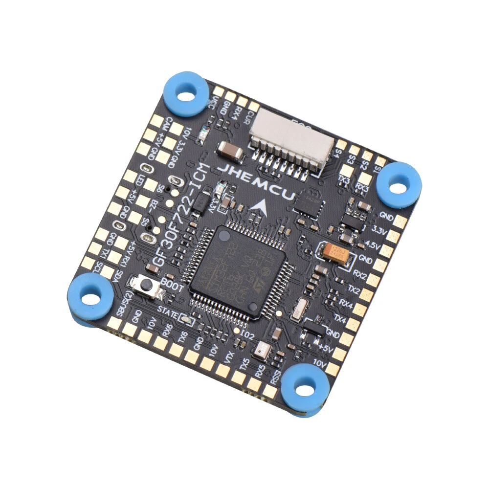 30X30mm JHEMCU GF30F722-ICM F722 Baro OSD 5V 10V Dual BEC Flight Controller 3-8S for FPV Freestyle HD RC Drone - Image 2