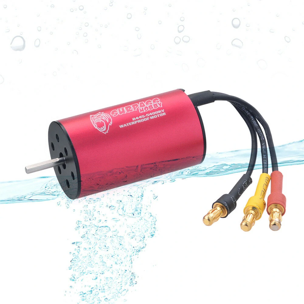 Surpass Hobby 2445 KK Series 2S Brushless Waterproof Motor 3000/3600/5400KV for 1/16 1/18 Rc Car - Image 8