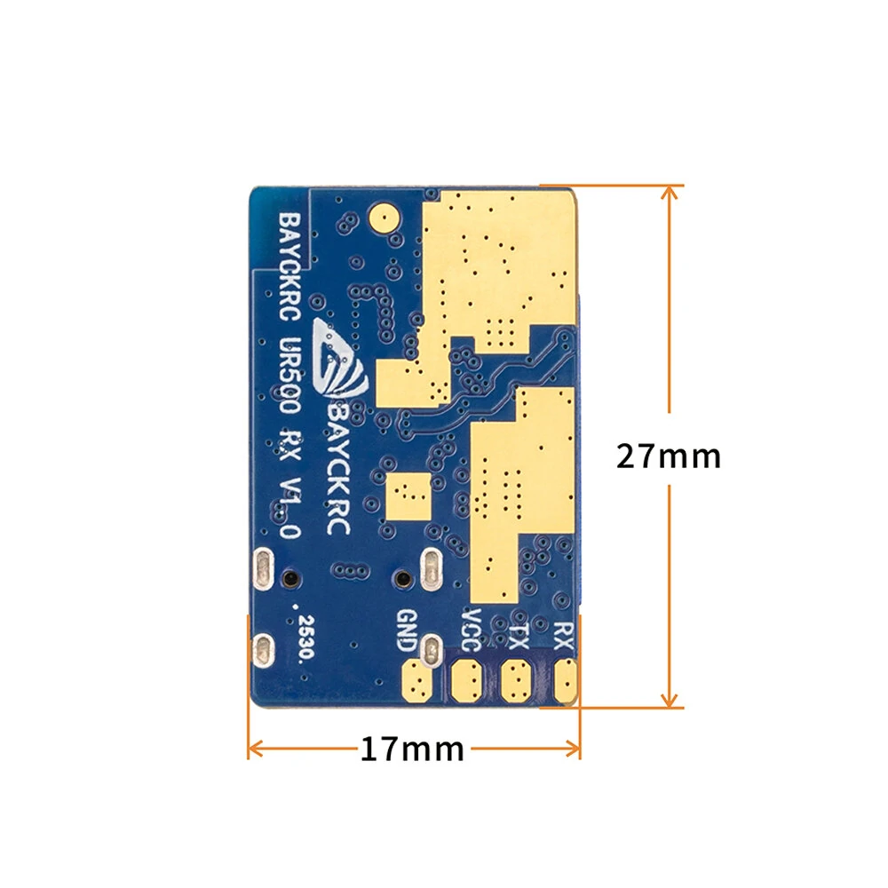 BAYCKRC UR500 2.4Ghz/868Mhz/900Mhz Dual Frequency Dual Band 500mW RX for RC FPV Racing Drone RC Airplane - Image 6