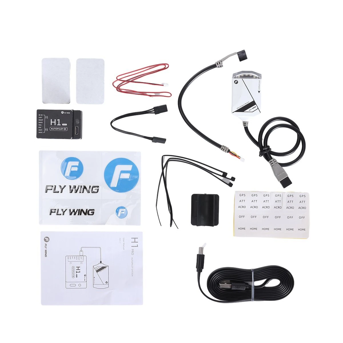 FLY WING H1 PRO Flight Controller with M9 GPS For 280-900 Class 3D Scale RC Helicopter Support 3-12S Battery - Image 8