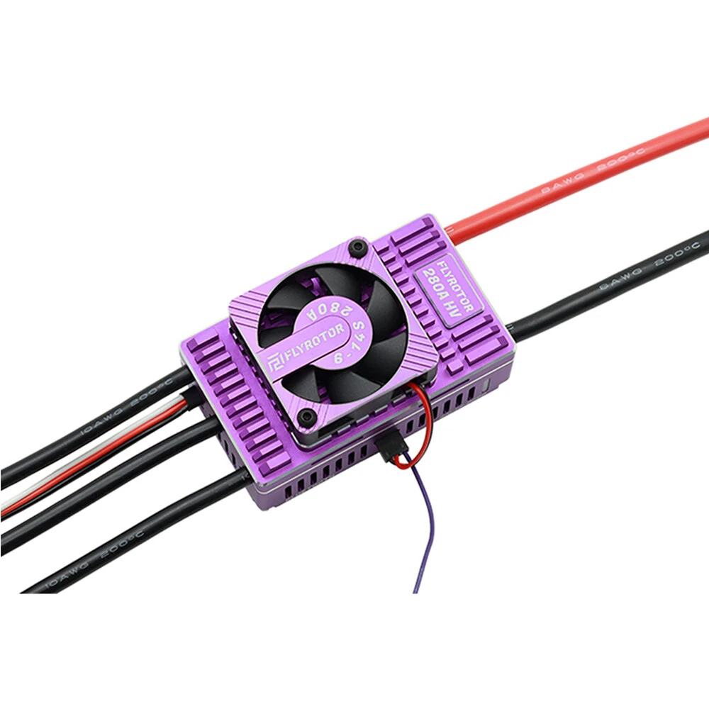 Steam FLYROTOR 280A Controller Brushless ESC for 650-800 Class RC Helicopter Model - Image 2