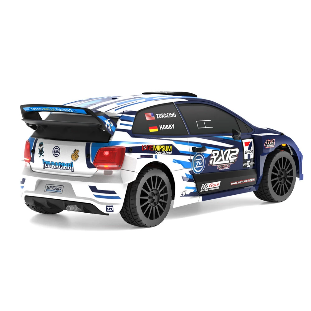 ZD Racing RX12 RTR 1/12 2.4G 4WD 80km/h 3S Brushless Drift Rally RC Car Gyro Metal Chassis Gear Oil Filled Shock LED Light Rocket Motor ESC High Speed Vehicles Models Toys - Image 5