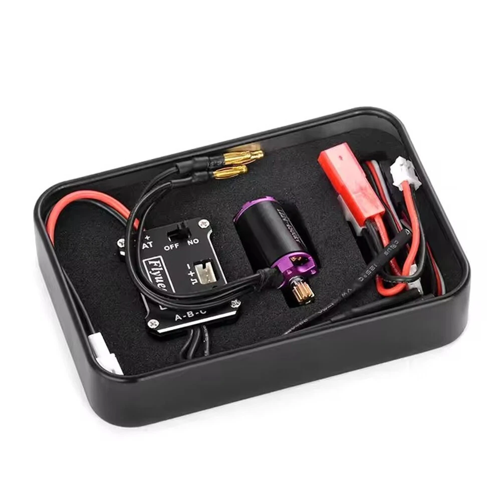 FLYUEACE 1224 4500KV Brushless Motor 25A ESC Combo for Land Rover FMS FCX24M SCX24 1/24 Rock Crawler RC Cars Vehicles Models Upgraded Parts - Image 4