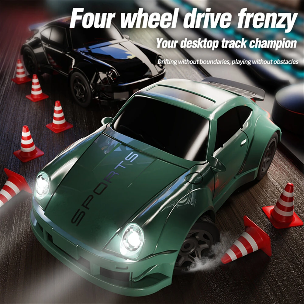 SMRC K14 RTR 1/64 2.4G 4WD Drift RC Car Mini Race LED Light Radio Control High-Speed Motor Full Proportional On-Road Racing Vehicle Model Boys Gifts Desktop Micro Toys - Image 5