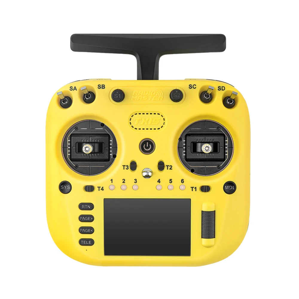 Radiomaster TX15 Built-in 2.4GHz/900MHz ELRS 16CH Radio Controller with V5.0 Hall Gimbals 3.5-Inch High-Visibility Color Touchscreen for FPV Racer Drones - Image 4