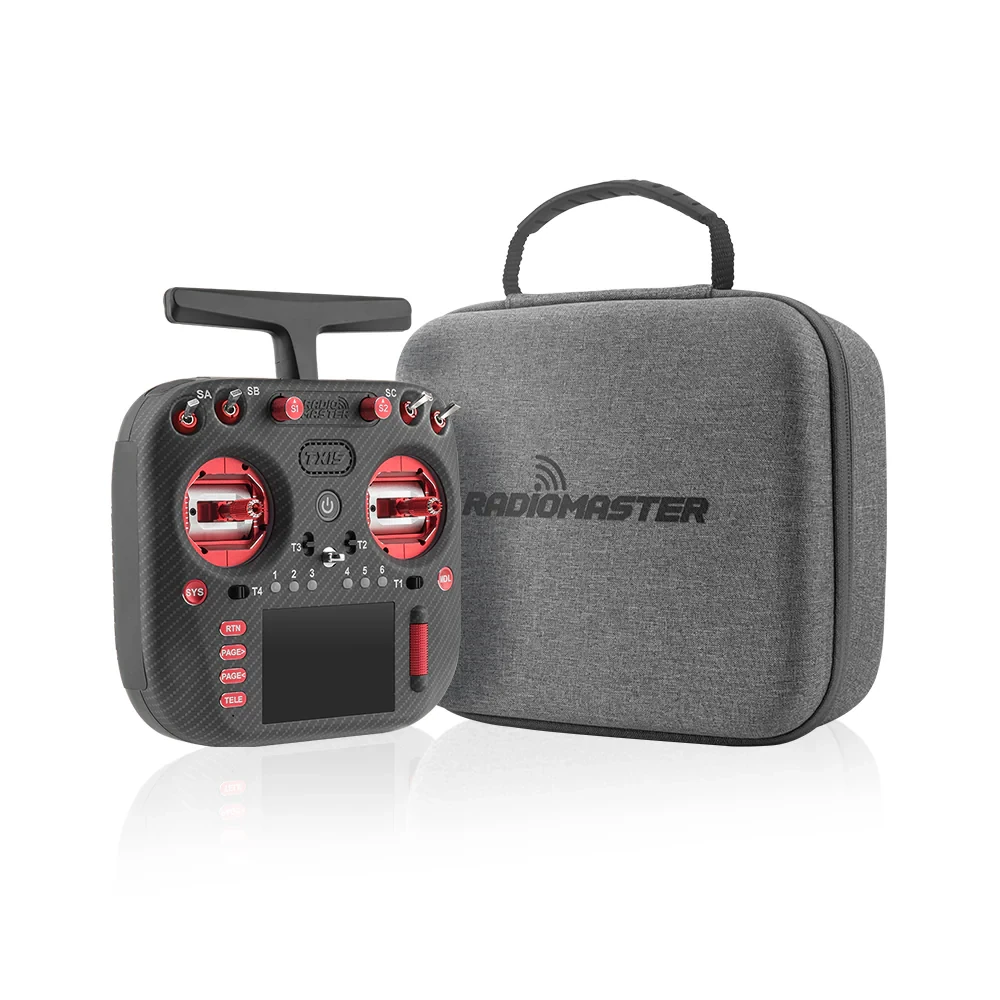 Radiomaster TX15 Max Built-in 2.4GHz/900MHz ELRS 16CH Radio Controller with AG02 CNC Hall Gimbal 3.5-Inch High-Visibility Color Touchscreen for FPV Racer Drones - Image 8