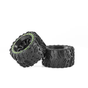 2PCS ZD Racing MT09 1/7 Brushless Monster Truck RC Car Parts Wheels Tires Wheelie Bar Assembly Vehicles Models Spare Accessories 09009 09049