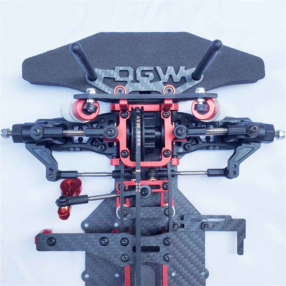 1/10 DGW High-speed RC Car Carbon Fiber Frame Chassis Professional Racing Model - Image 3