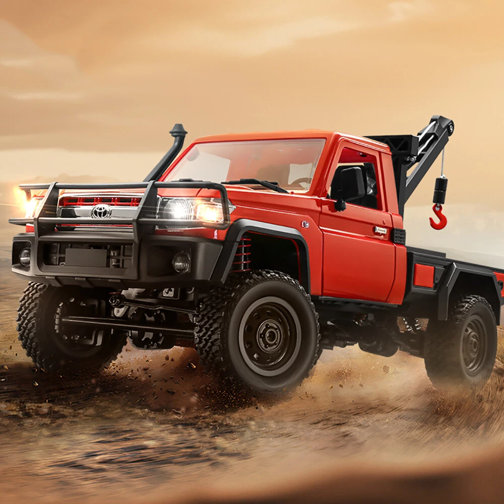MNRC MN82T 1/12 2.4G 4WD RC Car for TOYOTA LC79 Rock Crawler RTR LED Light Climbing Off-Road Truck Vehicles Models Toys - Image 2