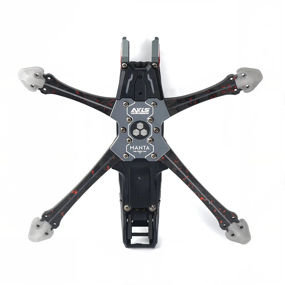 Axisflying Manta 5 pro Squashed X / DC 5 Inch Carbon Fiber Frame Kit Support DJI O4 Pro for DIY Freestyle RC FPV Racing Drone - Image 2