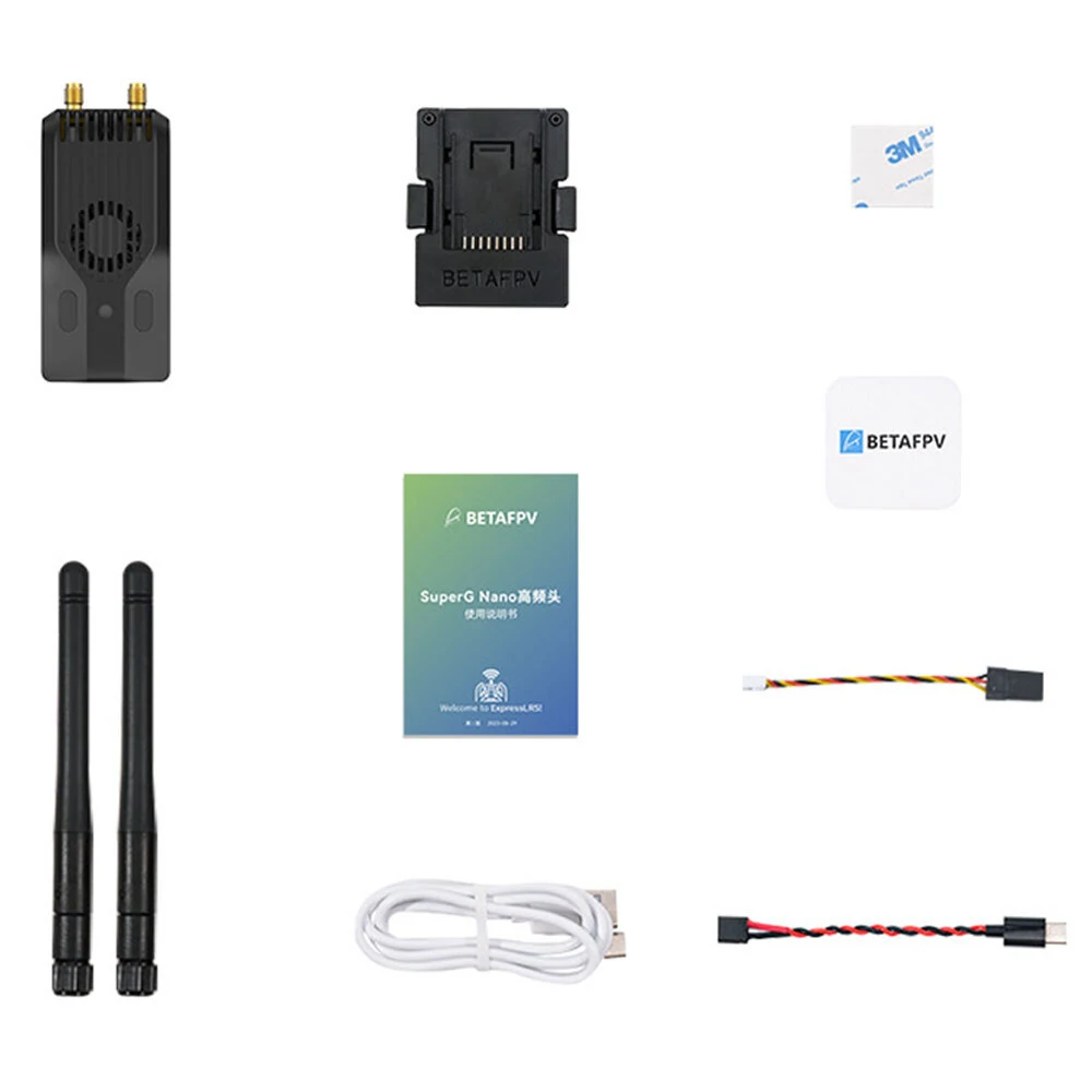 BETAFPV SuperG Nano Transmitter TX Module ELRS 2.4GHz Gemini Dual-Frequency Long Range Diversity Transmitter for FPV Racing Drone - Image 5