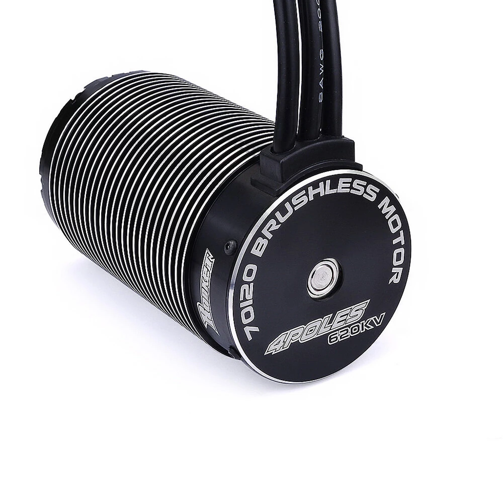 Surpass Hobby ROCKET 70120 Sensorless Brushless Motor 8mm Shaft Compatible 8-16S for 1/4 1/5 RC Car Parts - Image 3