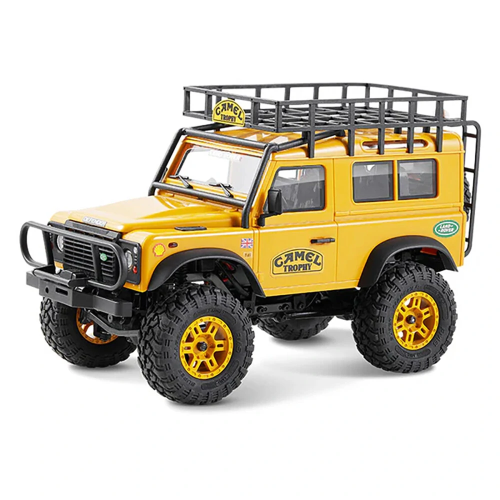 FMS FCX24M RTR 1/24 2.4G 4WD RC Car for Land Rover Camel Trophy Edition Rock Crawler Off-Road Climbing Truck Two Speed LED Lights Vehicles Models Oil Filled Shocks Toys - Image 3