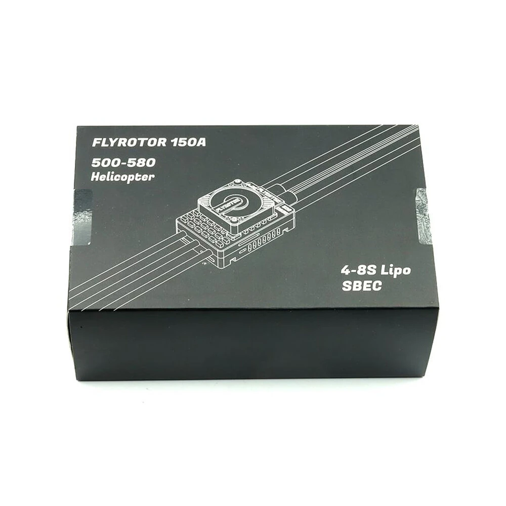 Steam FLYROTOR 150A 4-8S 7.5V-8.5V with Configurator Brushless ESC for 500-580 Class RC Helicopter - Image 6