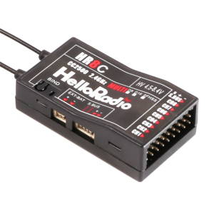 HelloRadioSky HR8C 2.4GHz 9CH CC2500 D8/D16/SFHSS PWM Mini Receiver for RC Airplane FPV Racer Drone RC Car Boat